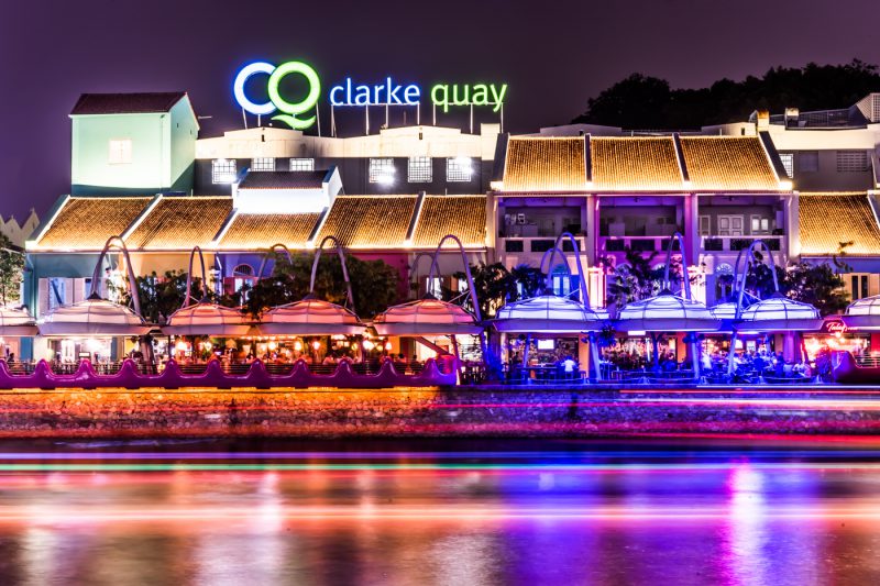 シンガポール クラーク・キー 夜景 アイキャッチ画像