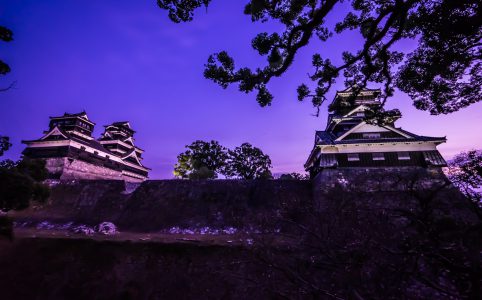 熊本城 夕景 アイキャッチ画像